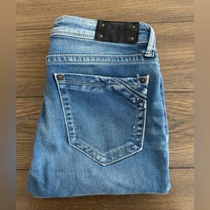 Buckle Black Women's Skinny Jeans - Blue Size 25x31